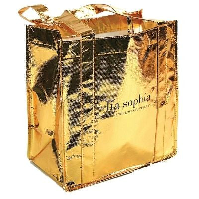 Gold Metallic Shopper Bag