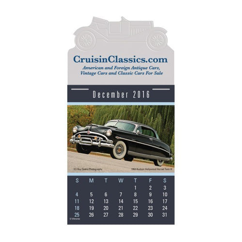 Press-N-Stick™ Cruisin' Cars Calendar